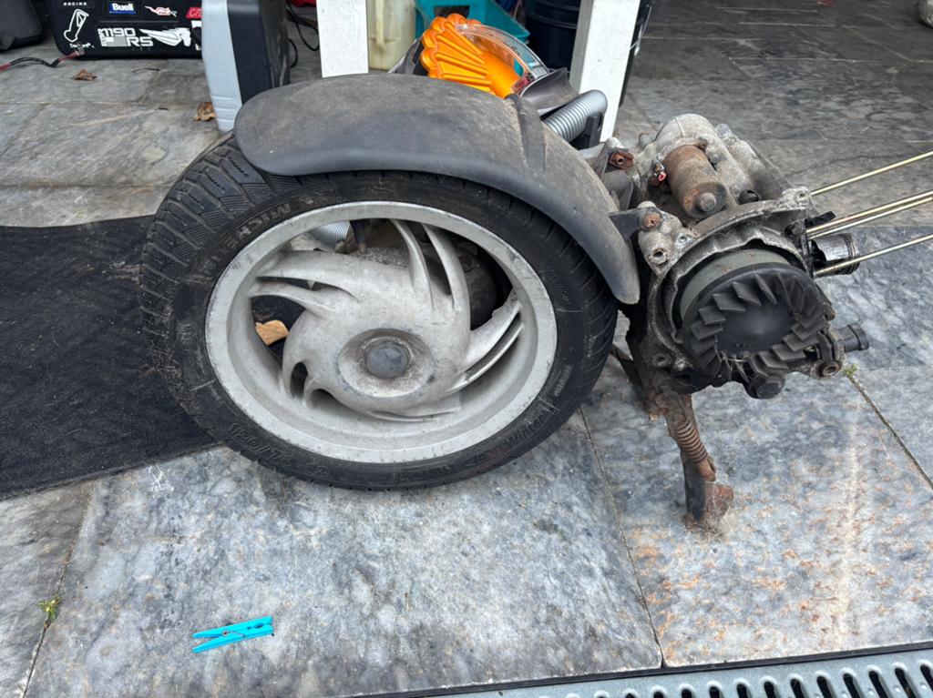 Motorblok piaggo, Ophalen, Gebruikt, Blok