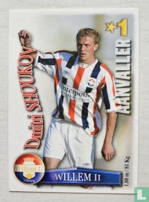Spelerskaart Willem II - Dmitri Shoukov 2003, Verzamelen, Ophalen of Verzenden, Zo goed als nieuw, Willem II, Spelerskaart