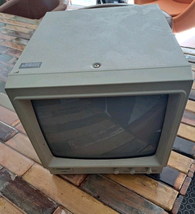 Vintage Panasonic WV-BM900/G Video Monitor - Gebruikt, Computers en Software, Monitoren, Gaming, Gebruikt, Panasonic, Ophalen of Verzenden