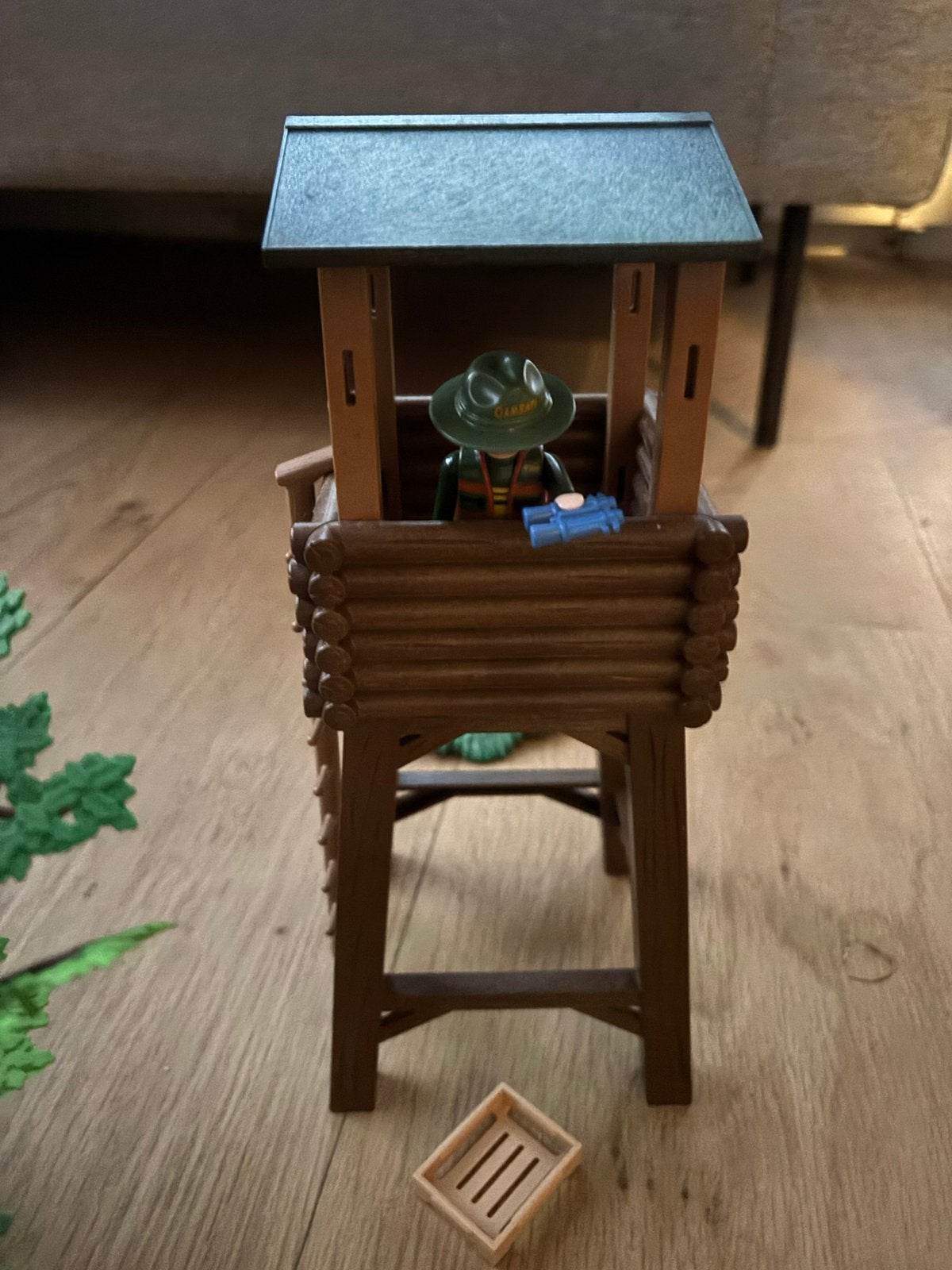 Playmobil uitkijktoren western serie of ridder fort, Verzenden, Gebruikt