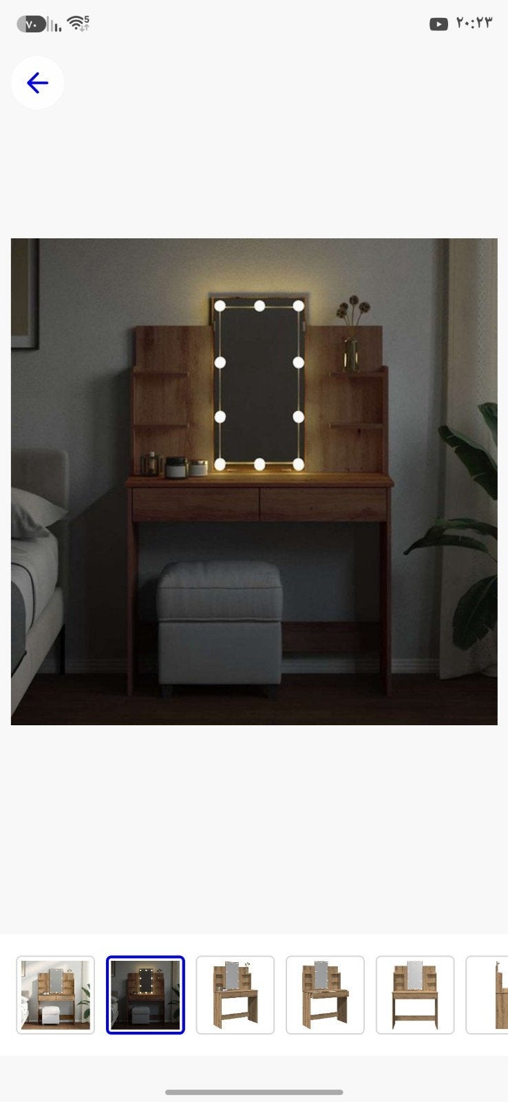 Kaptafel/ Make-up tafel/ cosmetica tafel met led, Ophalen, Zo goed als nieuw, Minder dan 150 cm, Minder dan 100 cm