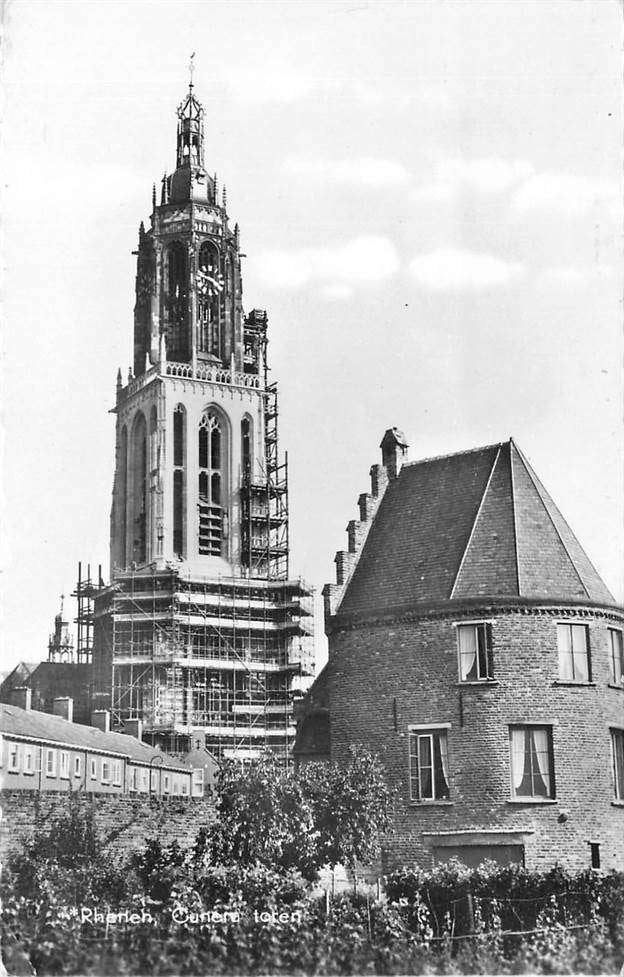 304-062-005 Rhenen Cunera toren, Verzenden, Voor 1920, Utrecht