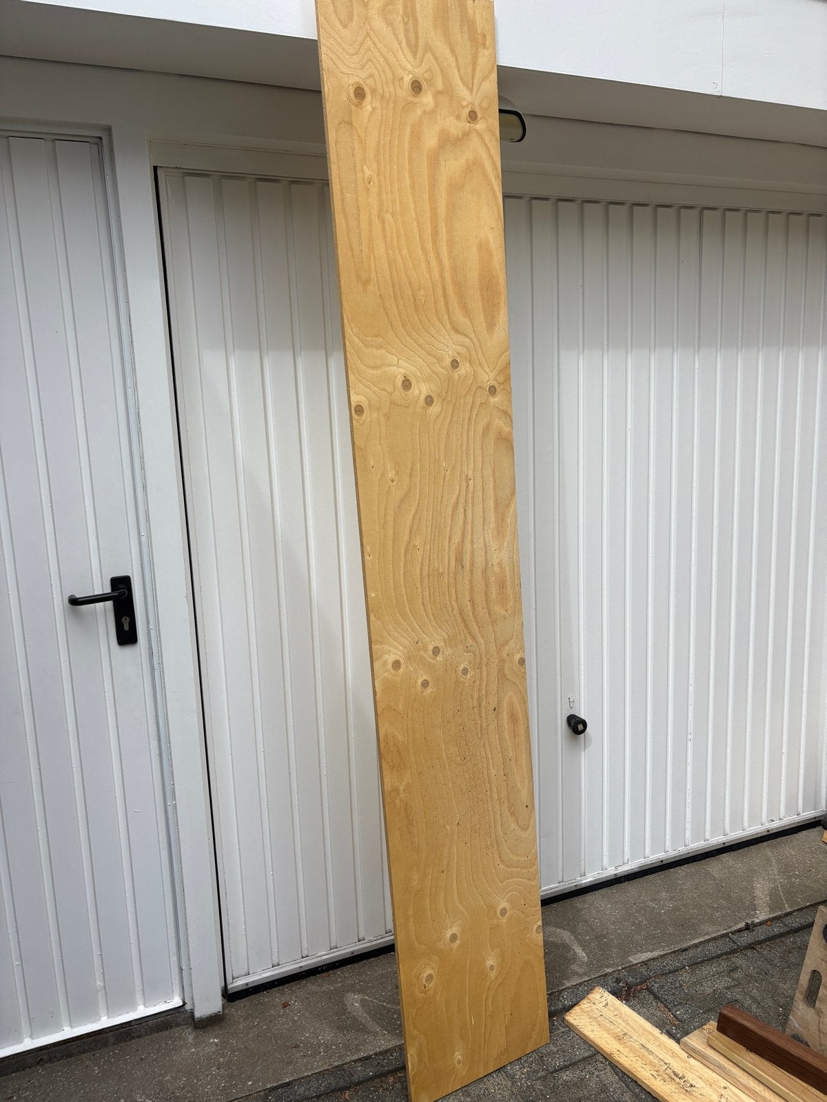 Houten plaat, Ophalen, Gebruikt