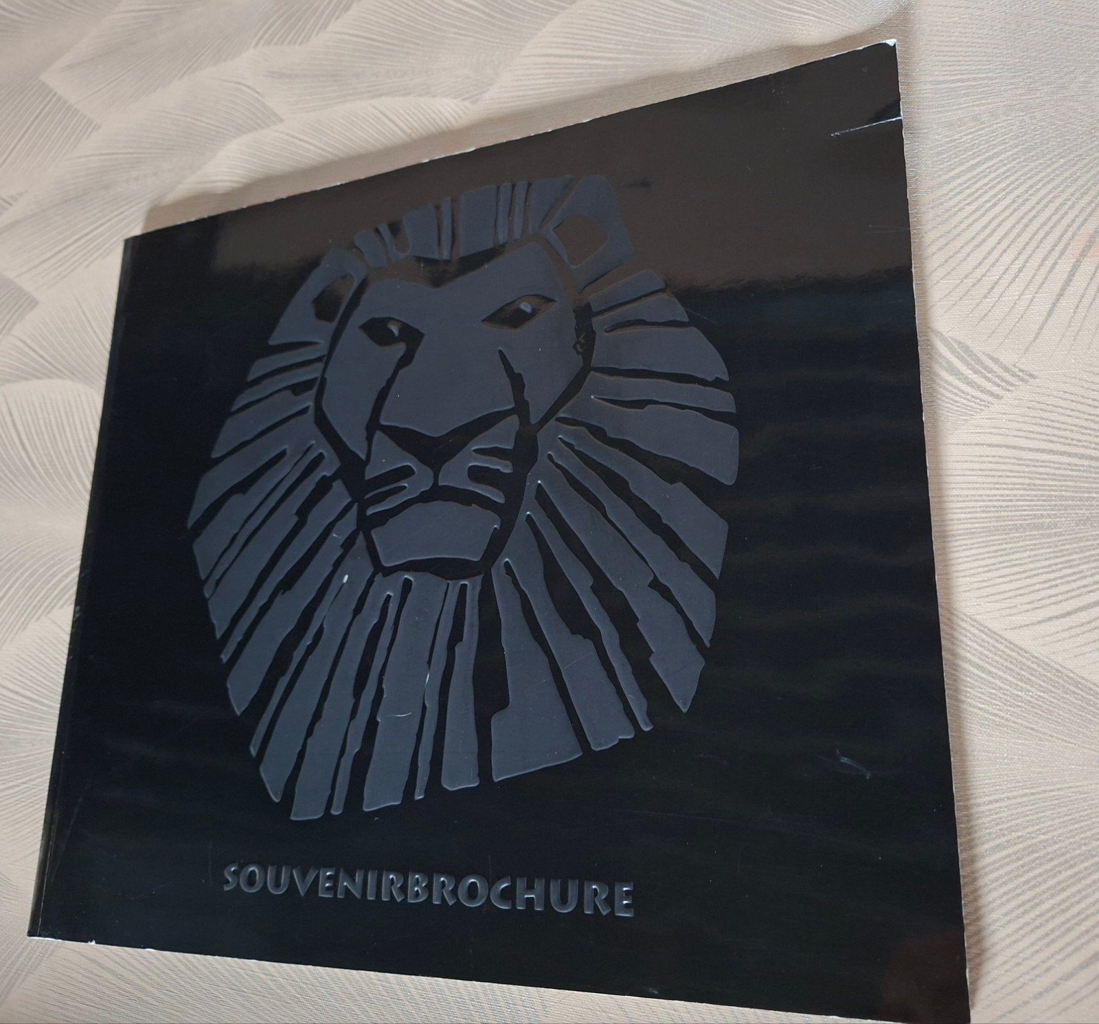 Souvenirbrochure Lion King Musical, Boeken, Kunst en Cultuur | Dans en Theater, Ophalen of Verzenden, Gelezen, Ballet of Musical