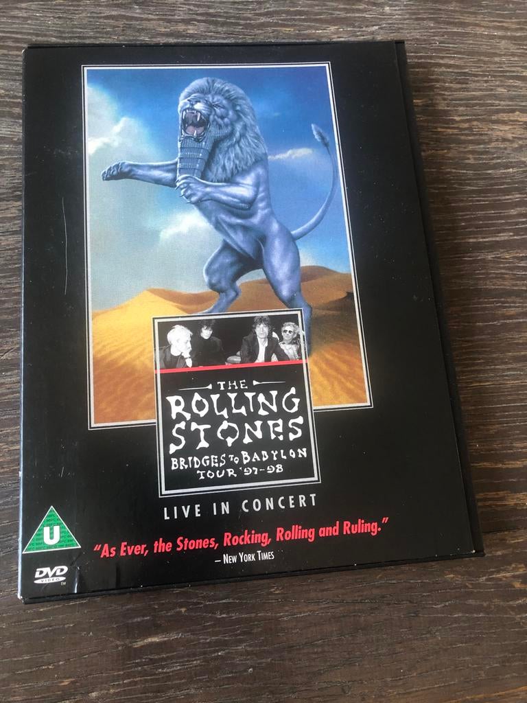 The Rolling Stones - Bridges to Babylon Tour 97-98 DVD, Alle leeftijden, Ophalen of Verzenden, Gebruikt, Muziek en Concerten