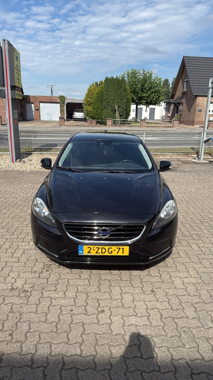 Volvo V40 D2 1.6 Powershift 2014 Zwart €5800, Ophalen, Volvo