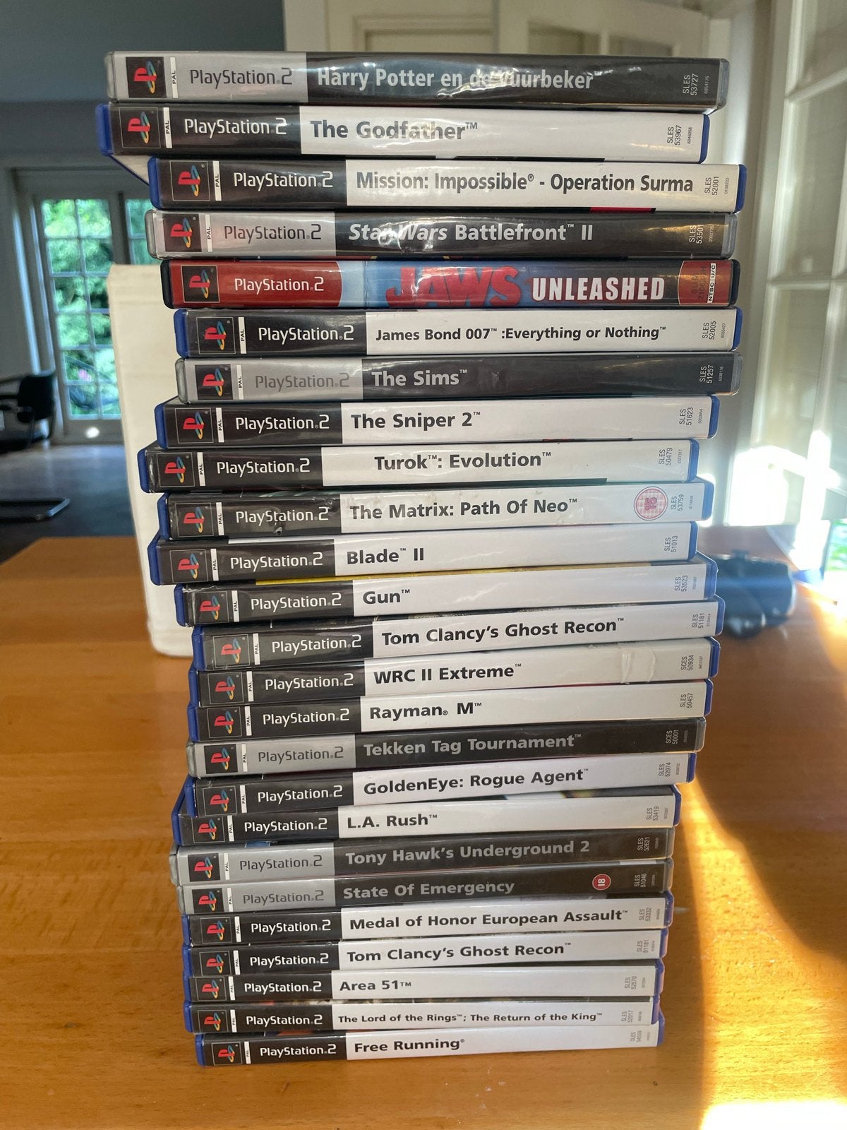 Grote collectie PlayStation 2 games (20 stuks), Gebruikt, Overige genres, 1 speler, Ophalen of Verzenden