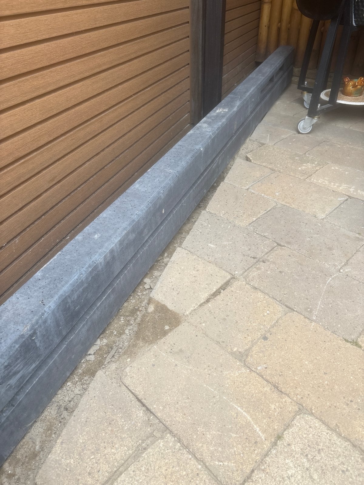 Twee beton palen, Ophalen, Gebruikt, 250 cm of meer, Balken