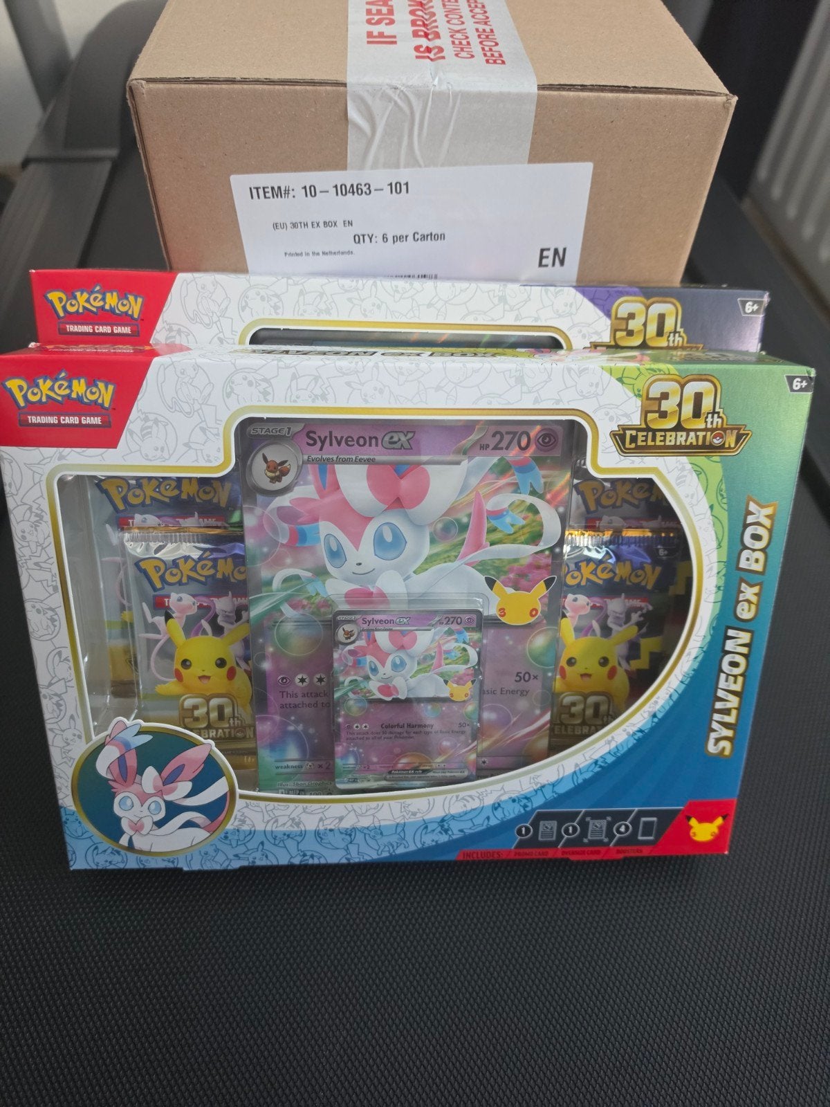 Greninja en sylveon ex box 30th anniversary, Ophalen of Verzenden