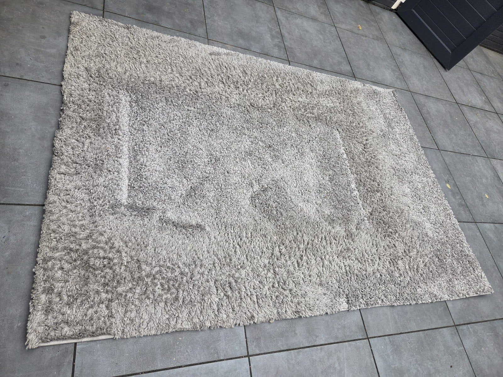 Life Shaggy Trend Vloerkleed Grijs - Zo goed als nieuw, Huis en Inrichting, Stoffering | Tapijten en Kleden, Ophalen, Shaggy, Modern