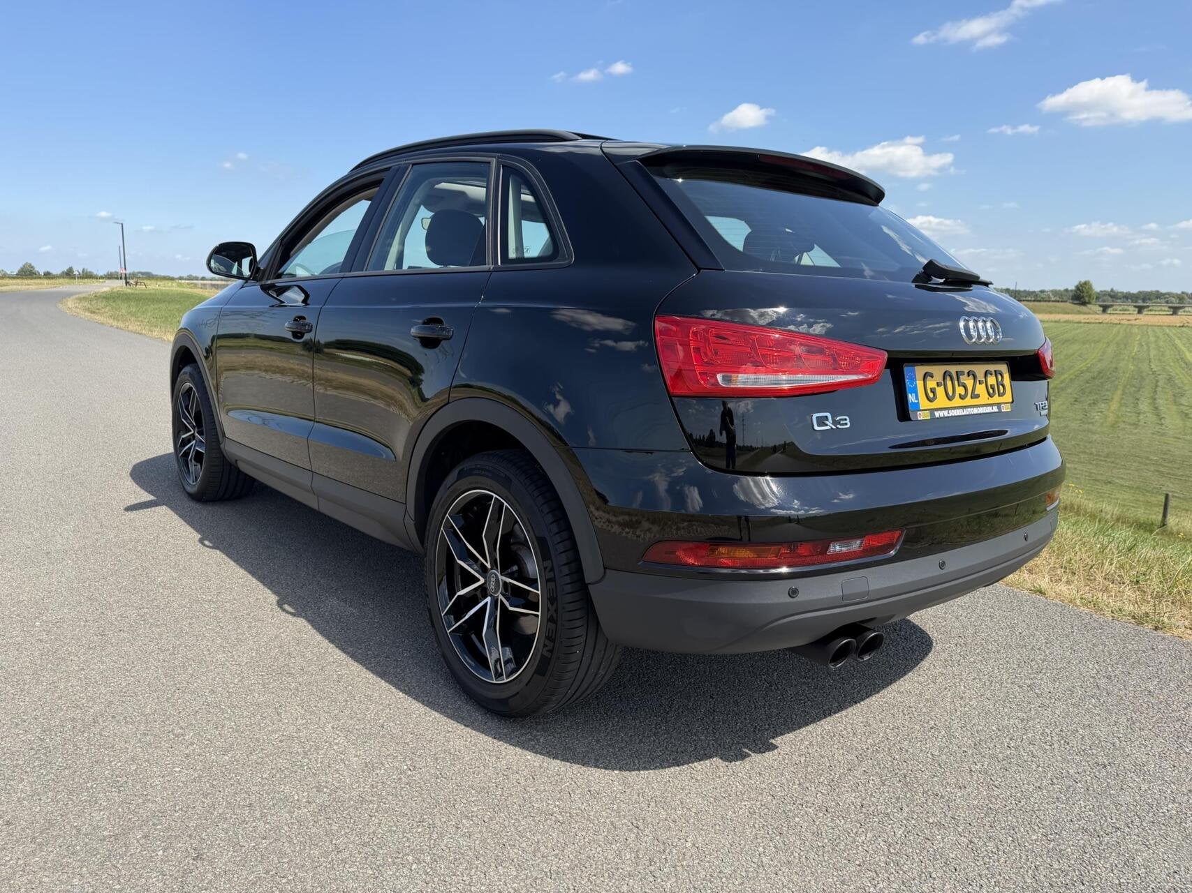 Audi Q3 1.4 TFSI CoD 2016 Adrenalin,schuif pano, 18 inch, ai, Auto's, 730 kg, Euro 6, 4 cilinders, Zwart