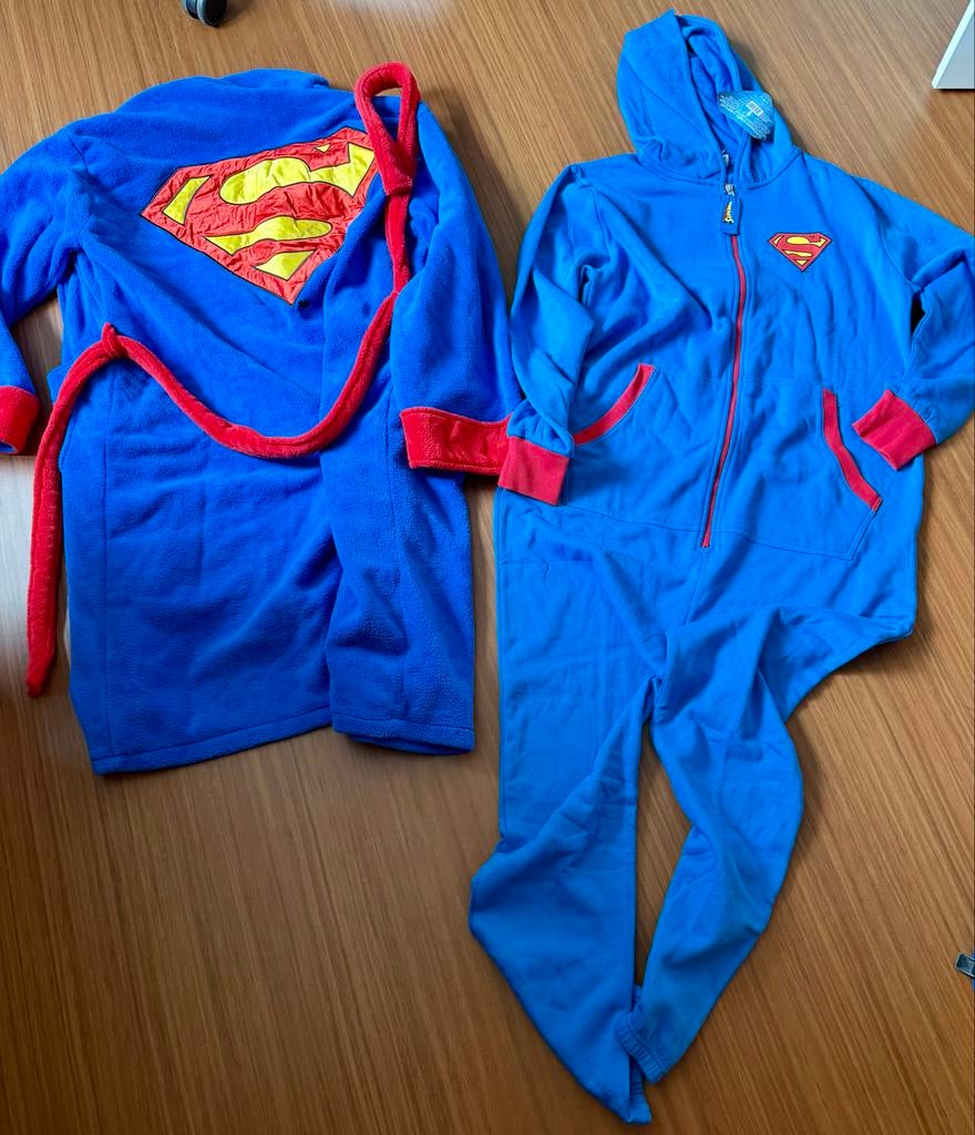 Superman Onesie en Badjas - Perfect voor Jonge Superhelden!, Ophalen of Verzenden, Nieuw
