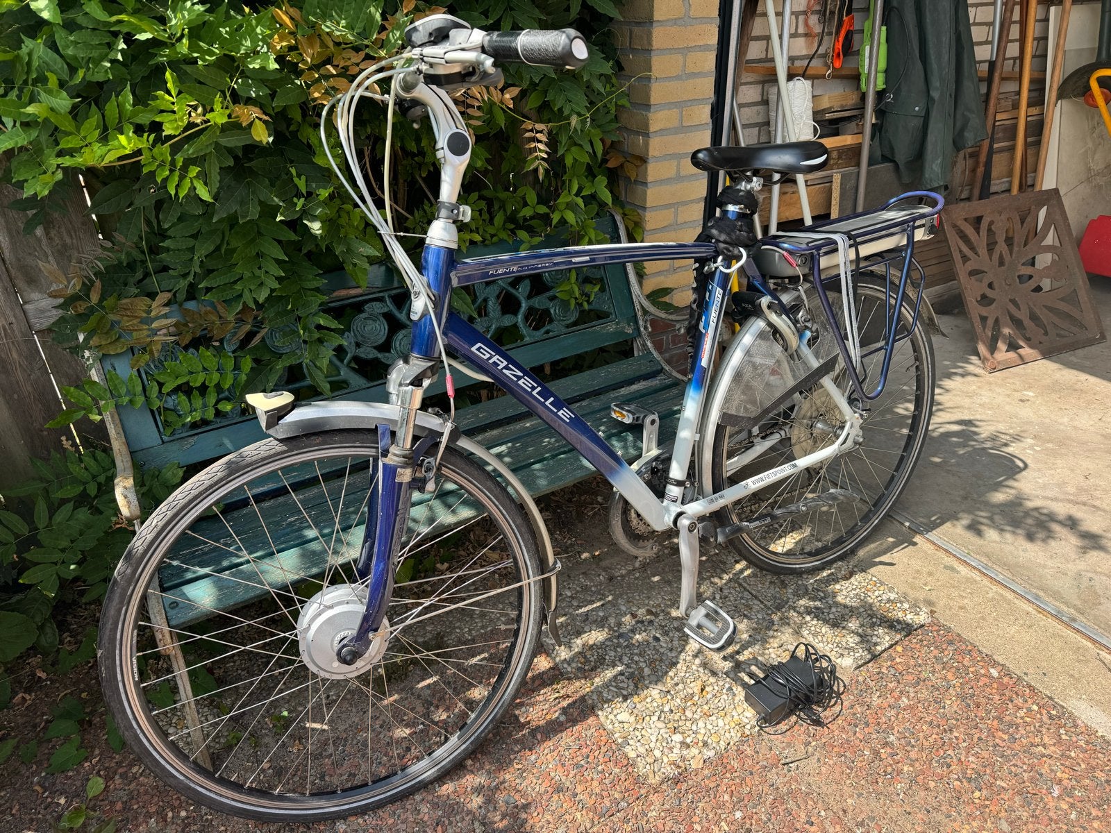 Gazelle Fuente Plus Innergy elektrische fiets Batterij kapot, Fietsen en Brommers, Elektrische fietsen, Ophalen, Gebruikt, 59 cm of meer