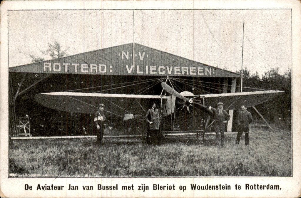 Rotterdam - Bleriot - Woudenstein, Ophalen of Verzenden, Voor 1920, Gelopen, Zuid-Holland