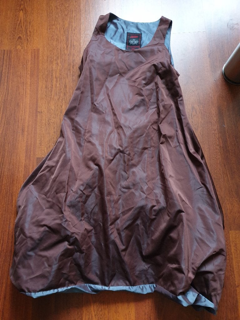 Gracieuze Jean Paul Gaultier Classique avond jurk - I42 F38, Kleding | Dames, Maat 38/40 (M), Bruin, Ophalen of Verzenden, Zo goed als nieuw