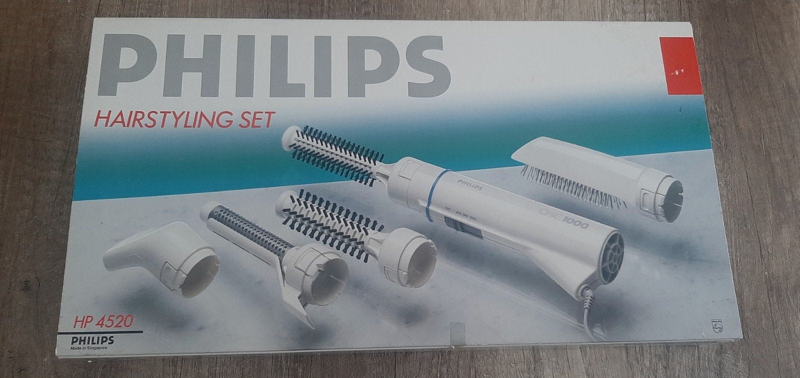 Philips Chic 1000 Hairstyling Set HP 4519/4520( nieuw), Witgoed en Apparatuur, Persoonlijke-verzorgingsapparatuur, Ophalen of Verzenden