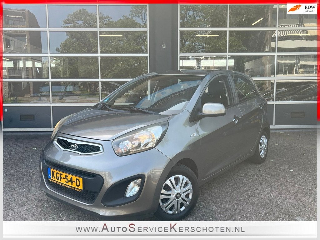 Kia PICANTO 1.0 CVVT*5DRS*AIRCO*STUURBEKR*ELLEK PAKKET*APK, Auto's, Voorwielaandrijving, Euro 5, Gebruikt, 400 kg