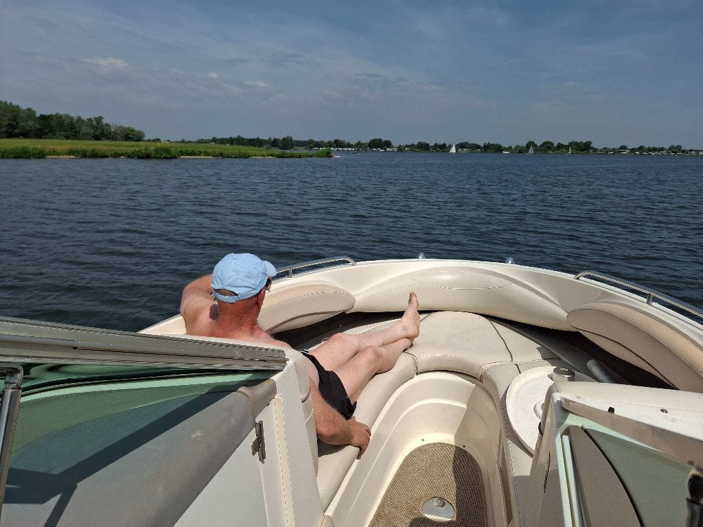 maxum bowrider speedboot V8 openpunt  bayliner  searay, Ophalen, Zo goed als nieuw