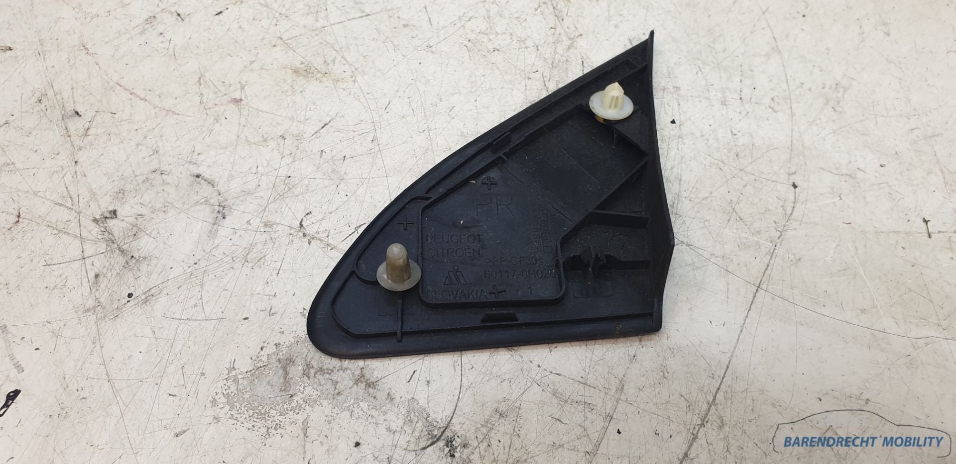 A-stijl afddekkapje rechts voor RV C1 107 Citroen Peugeot or, Auto-onderdelen, Gebruikt, Citroën, Stellantis N.V., Ophalen of Verzenden