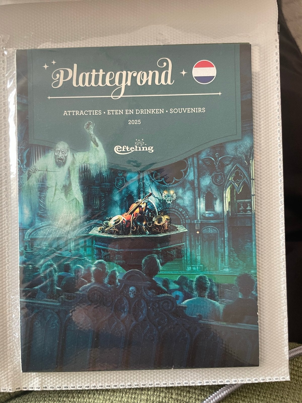 Efteling Plattegrond 2025 - Attracties, Eten & Souvenirs, Verzamelen, Efteling, Nieuw, Overige typen, Ophalen of Verzenden
