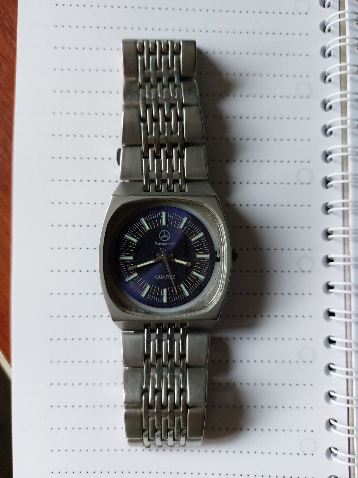 Horloge Mercedes,, Ophalen of Verzenden