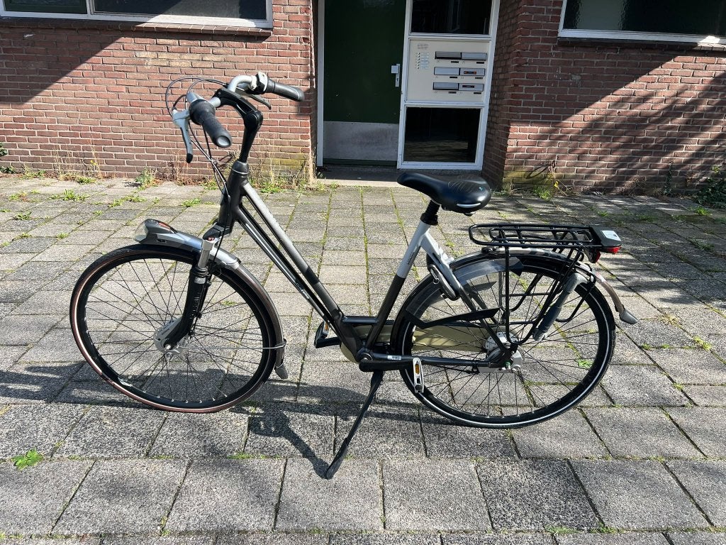 DAMES FIETS, Terugtraprem, 47 tot 50 cm, Ophalen of Verzenden, Zo goed als nieuw