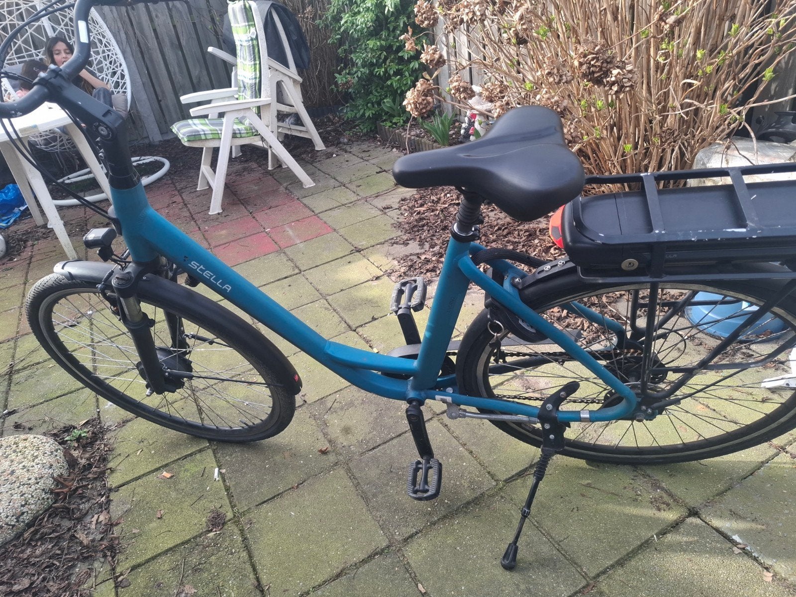 Stella elektrische fiets - Opknapper, Fietsen en Brommers, Elektrische fietsen, 51 tot 55 cm, Ophalen, Gebruikt, 30 tot 50 km per accu