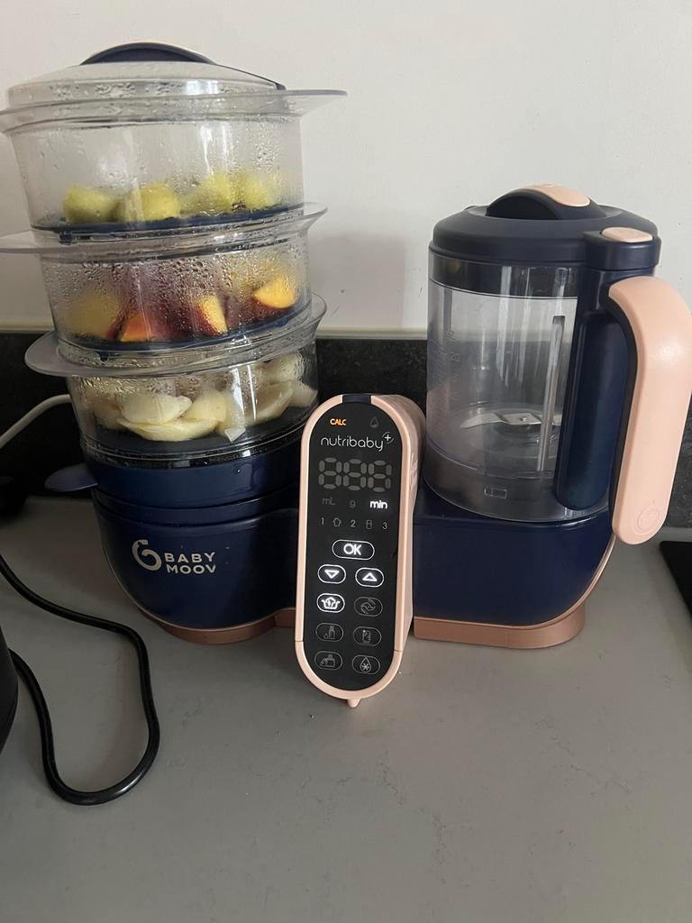 Babymoov Nutribaby+, 5-in-1 voedselbereider, Ophalen, Zo goed als nieuw