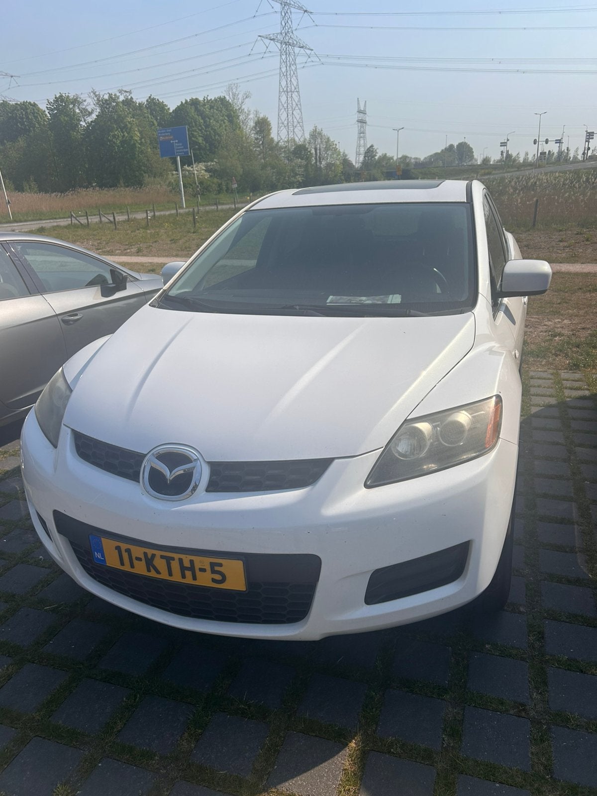 Mazda CX-7 Cx-7 2007 Wit, 450 kg, 2161 cc, 907 kg, Wit