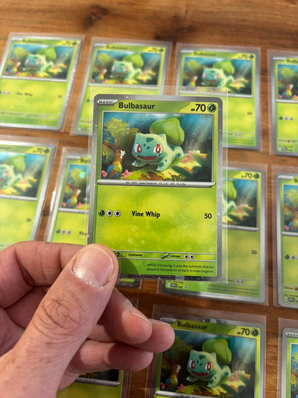 13x Bulbasaur – SVP 046 | Scarlet & Violet Black Star Promos, Verzenden, Zo goed als nieuw