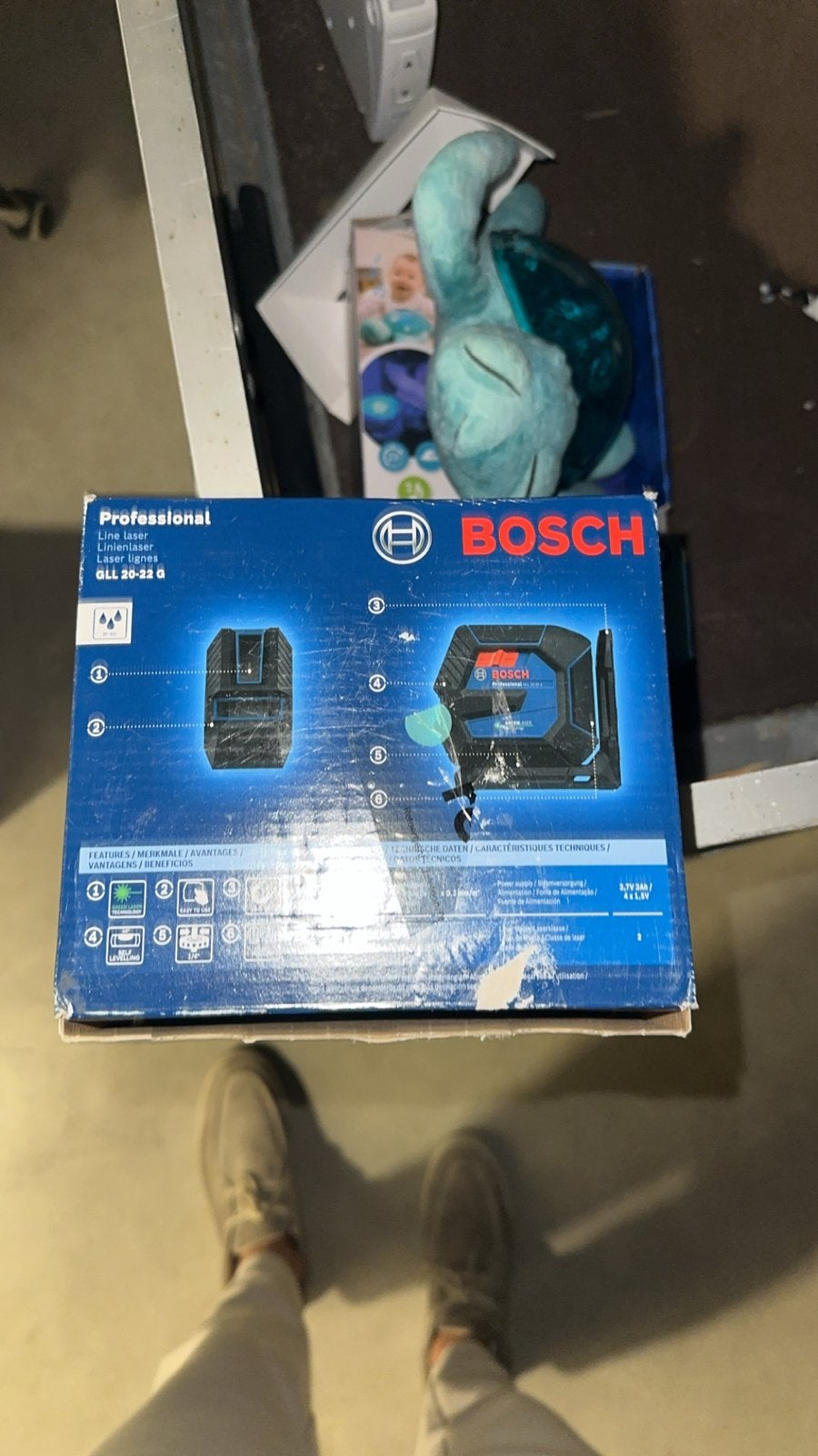 Bosch Professional Lijnlaser GLL 2-22 G - Nieuw in doos, Ophalen of Verzenden, Nieuw