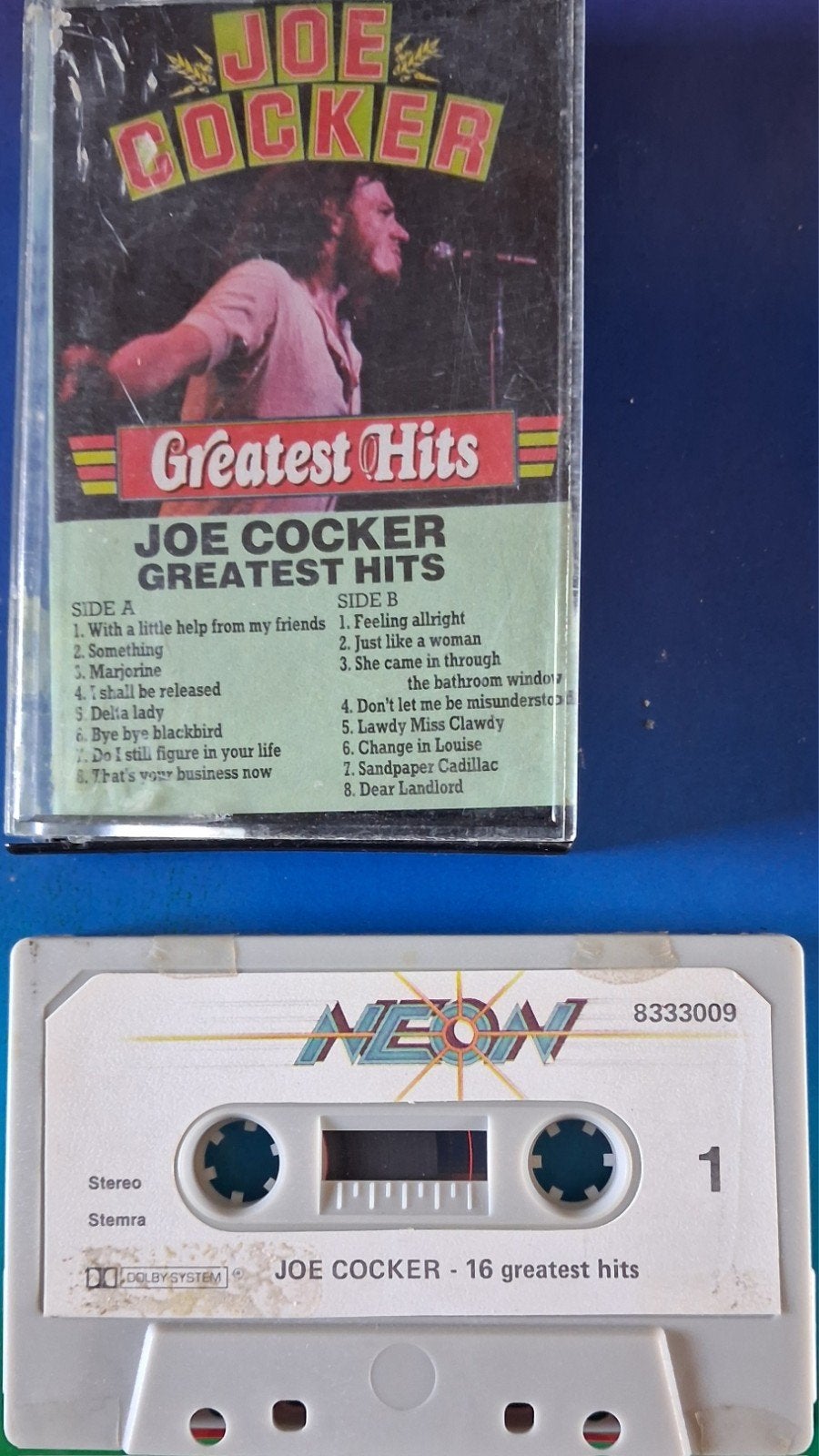Joe Cocker, Greatest hits. 1988. Cassette bandje., Verzamelen, Ophalen, Gebruikt, Overige typen