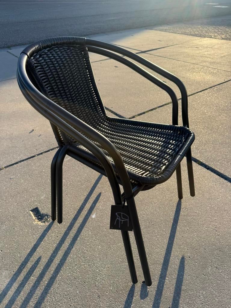 ACTIE!! Stapelbare tuinstoelen stoelen terrasstoelen partij, Ophalen, Nieuw, Wr, Wr
