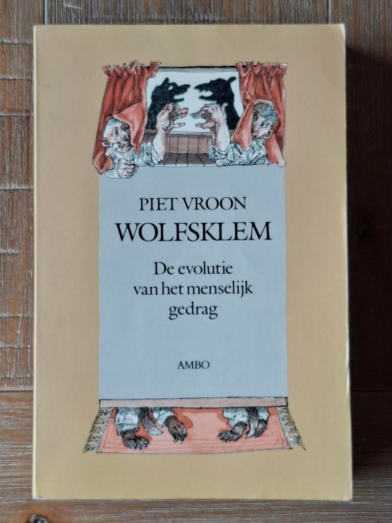 Wolfsklem - De evolutie van het menselijk gedrag, Ophalen of Verzenden, Gelezen, Piet Vroon