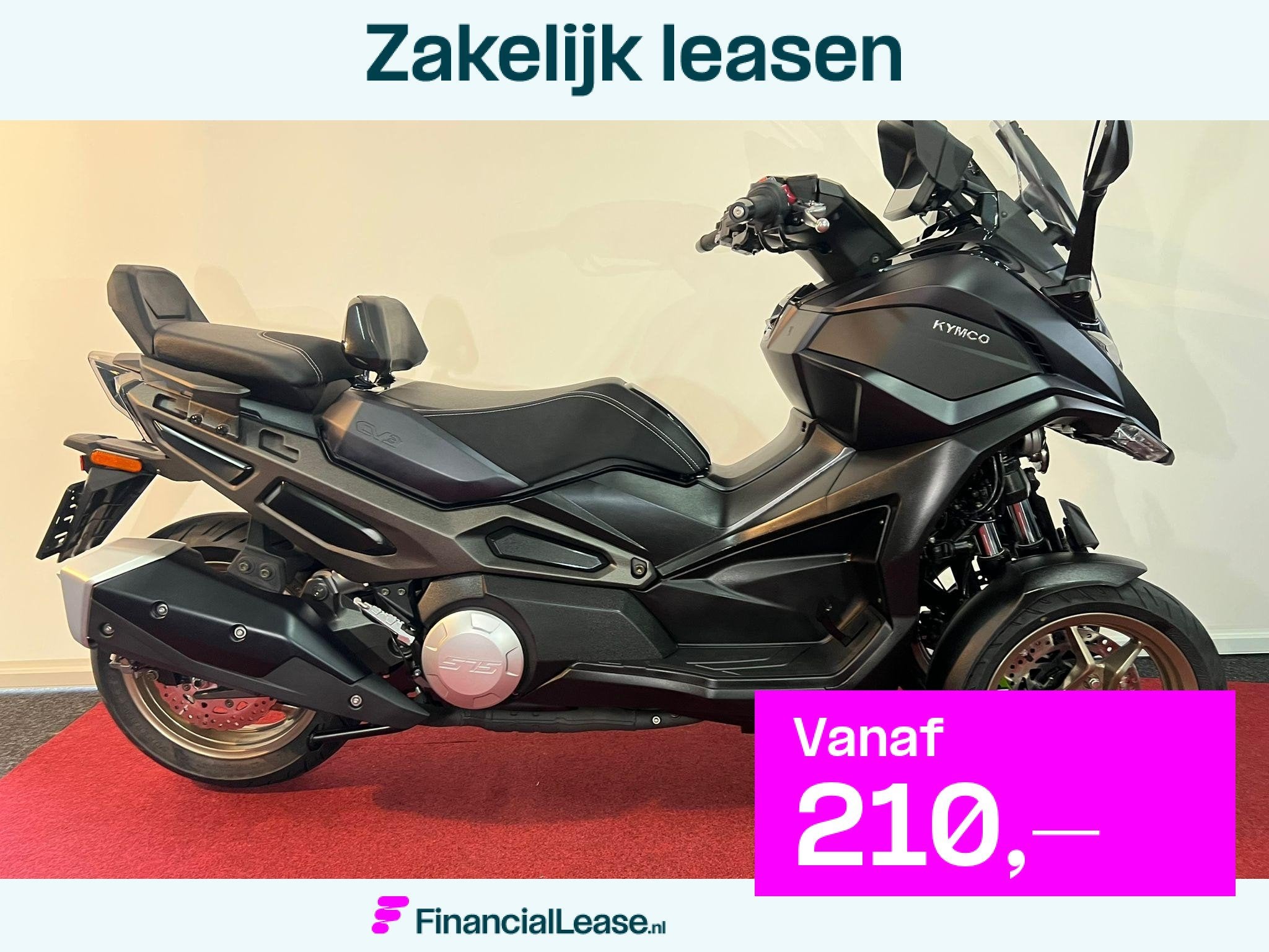 Kymco CV3 575I ABS E5+ NIEUW!, Cruise Control, Scooter, Kymco, Bedrijf