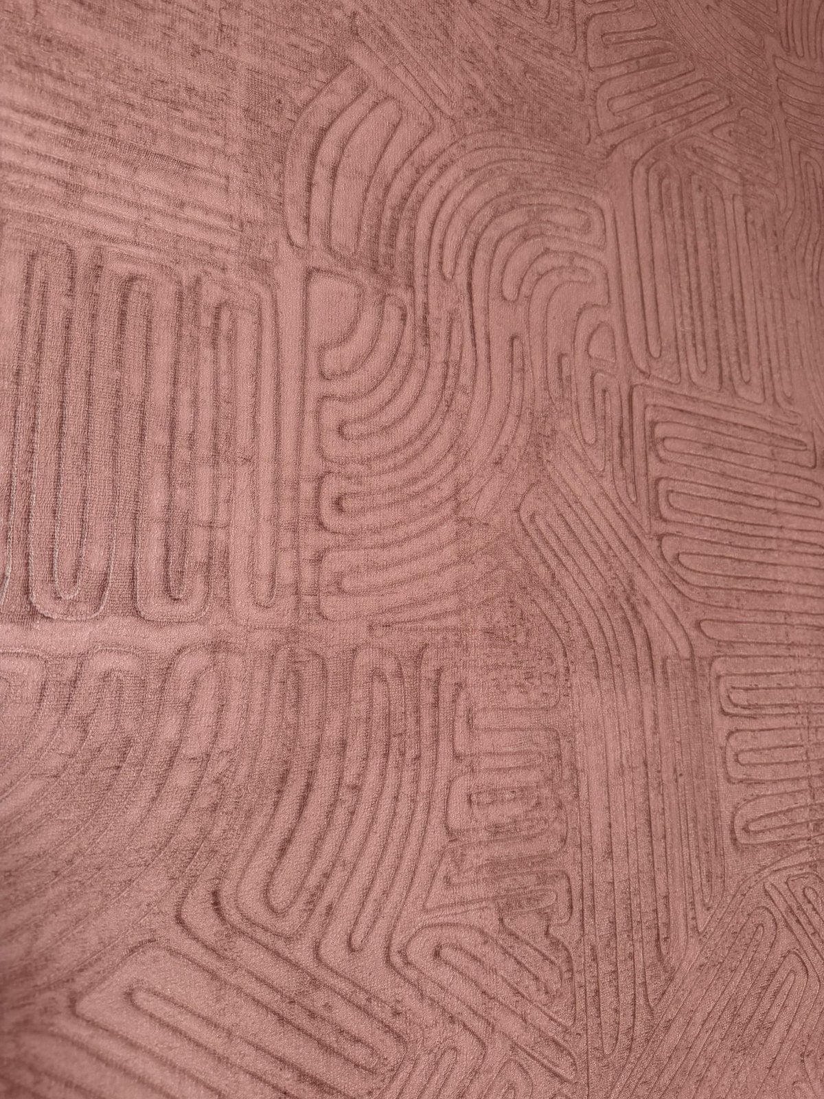 Arte Tali Tamba Burgundy 60728 Vinyl Behang, Huis en Inrichting, Ophalen, 10 tot 25 m², Rood