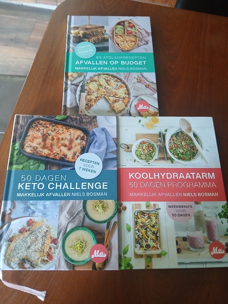 Makkelijk afvallen boeken MA, Boeken, Ophalen of Verzenden, Zo goed als nieuw, Dieet en Voeding