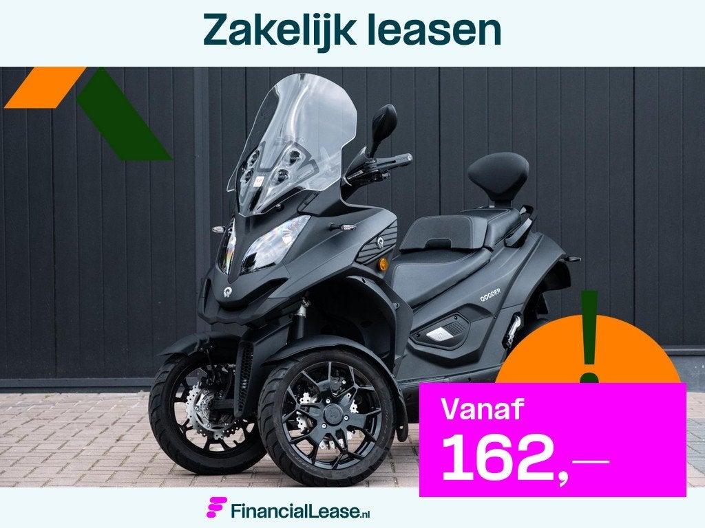 Quadro QV4 Qooder | 1e eigenaar | Slechts 2200 km | Als nieu, Scooter, Bedrijf, 399 cc, Quadro