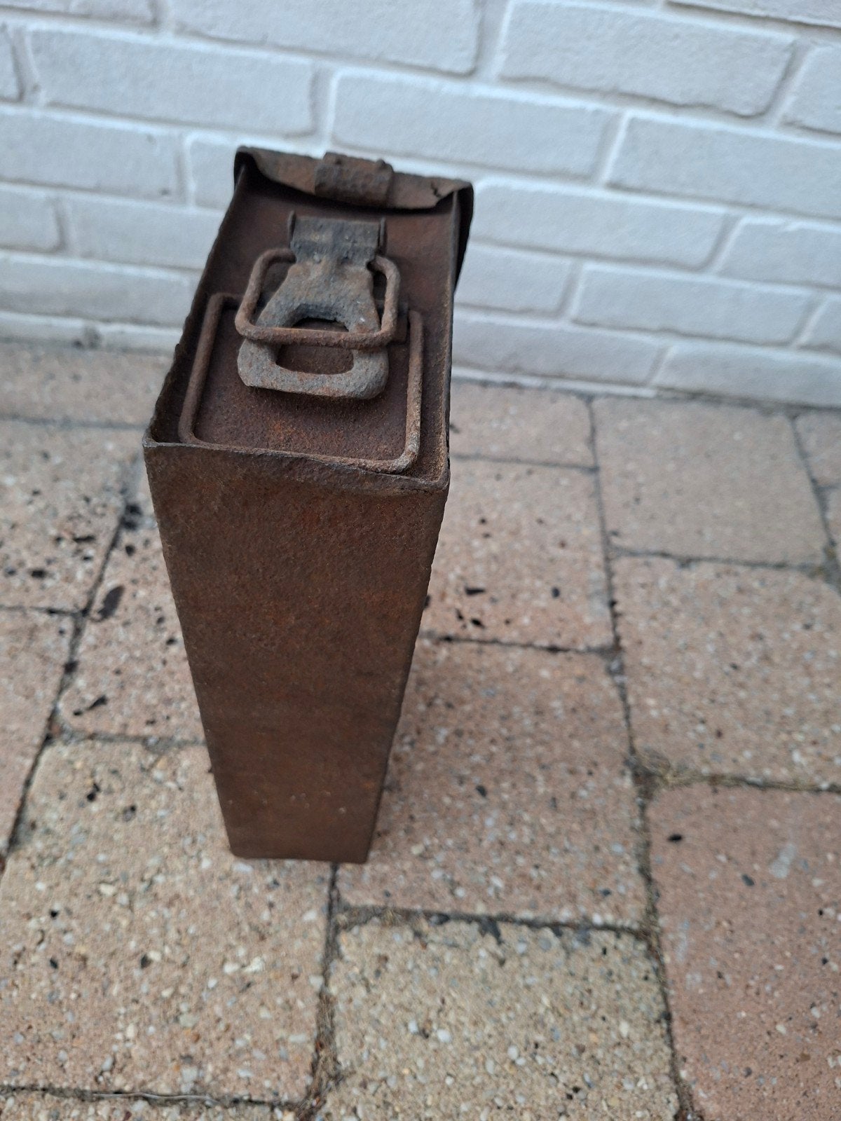 Ww2 wo2 Duitse bodemvondst mg34 mg42 kist, Ophalen of Verzenden, Duitsland, Hulzen of Bodemvondsten