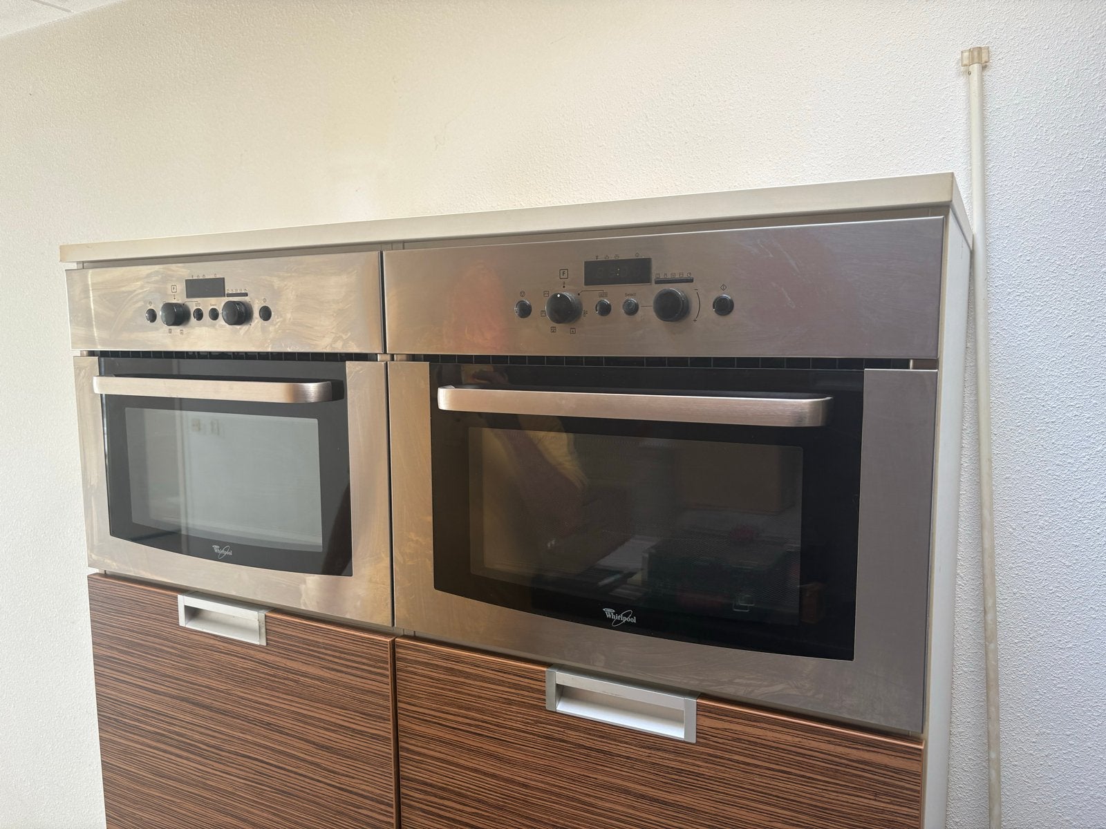Whirlpool AMW 500/IX Combi-oven - Inbouw, Ophalen, 45 tot 50 cm, Whirlpool, Gebruikt