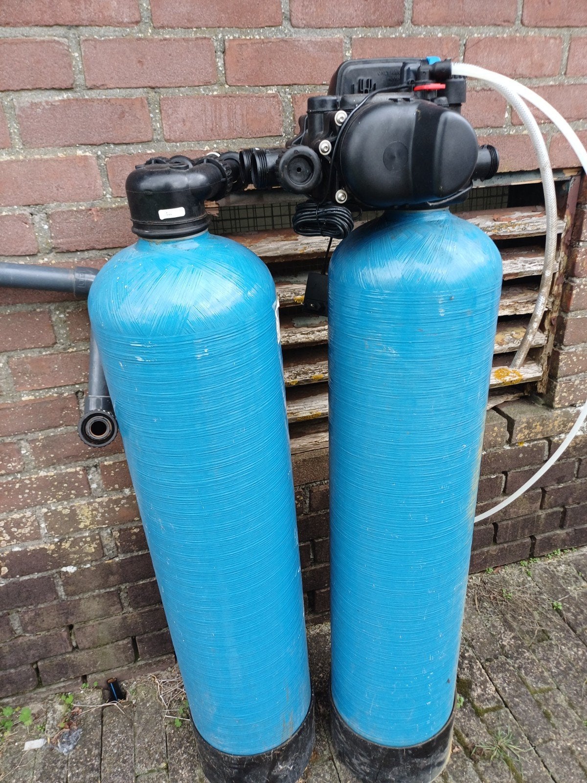 Wateronthardertanks deel voor zout - Gebruikt, Witgoed en Apparatuur, Ophalen, Niet werkend, Waterontharder met zout