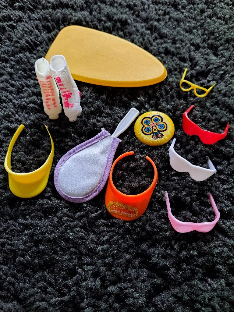 Vintage barbie accessoires sport, Ophalen of Verzenden, Gebruikt, Meisje