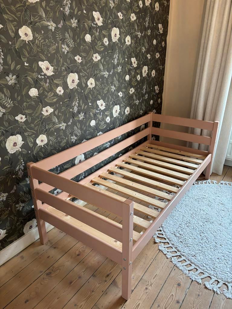 Hoppekids peuterbed 70x160 cm met lades, Ophalen, Gebruikt, 190 cm of minder, Hout