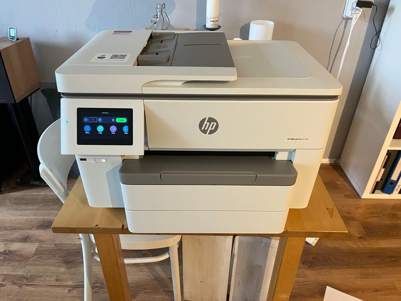 HP OfficeJet Pro 9730e All-in-One-printer (+extra cartridge), Computers en Software, Printers, Ophalen, Inkjetprinter, All-in-one