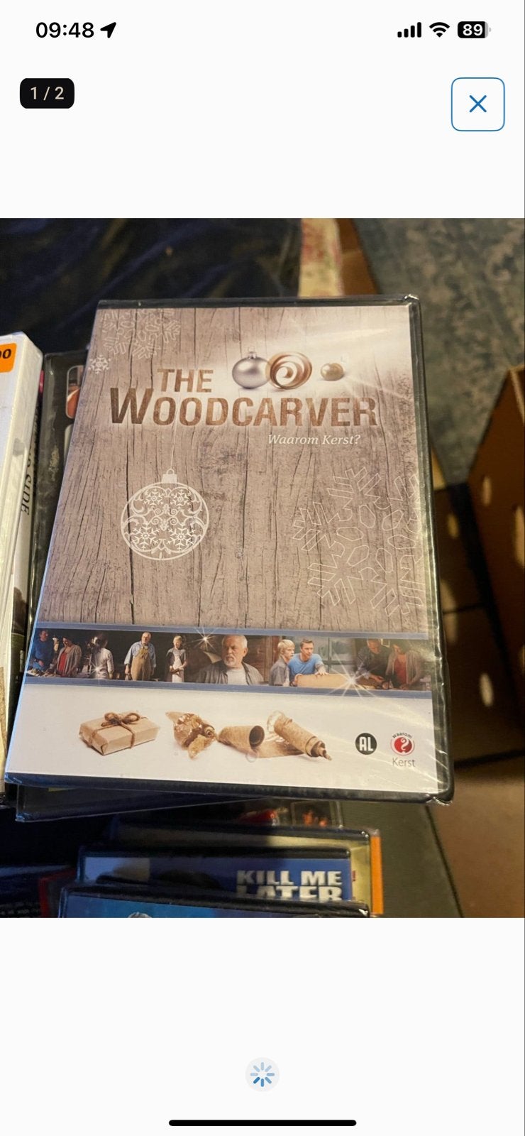 The Woodcarver - Waarom Kerst? (DVD), Engels, Alle leeftijden, Nederlands, Ophalen of Verzenden