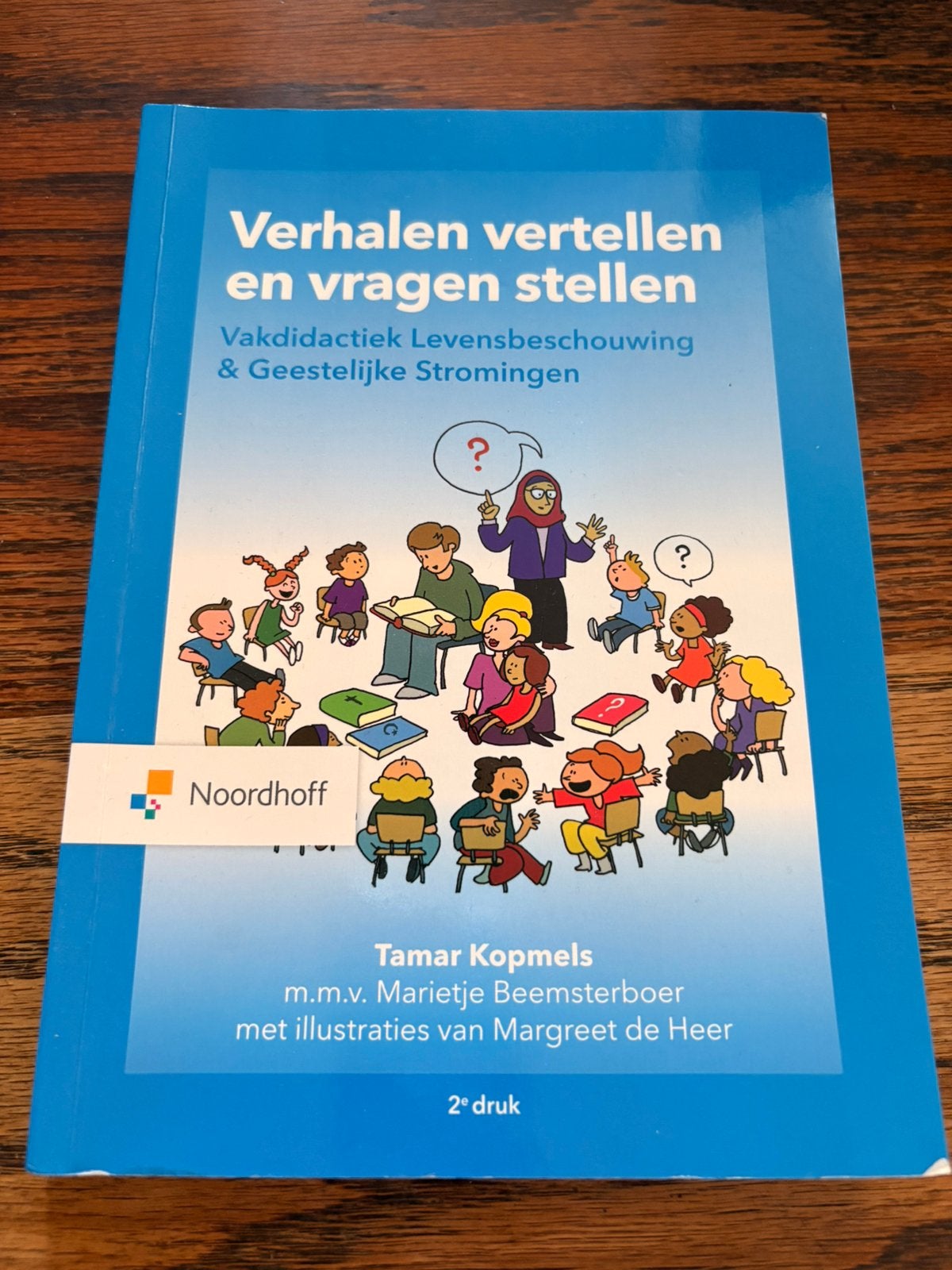 Tamar Kopmels - Verhalen vertellen en vragen stellen, Boeken, Godsdienst en Levensbeschouwin, Ophalen of Verzenden, Zo goed als nieuw