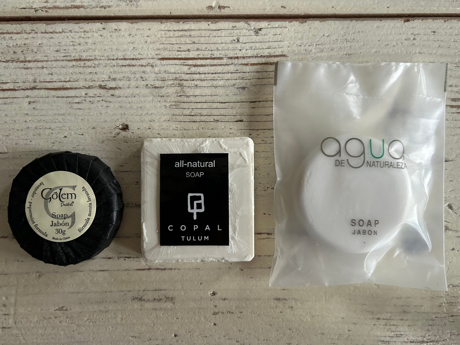 3 zeepjes, Ophalen of Verzenden, Nieuw, Bad & Douche