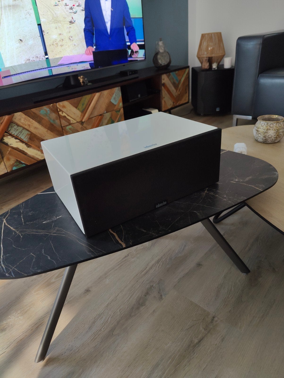 Indiana Line Tesi 742 center speaker, Audio, Tv en Foto, Luidsprekers, Overige merken, Ophalen of Verzenden, Zo goed als nieuw
