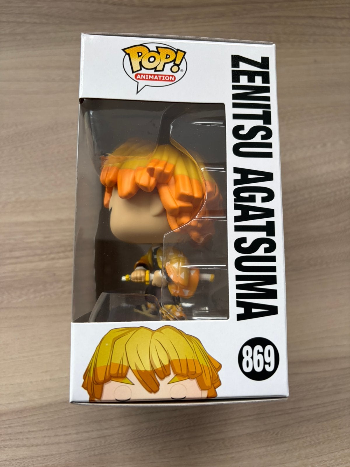 Funko Pop! Demon Slayer Zenitsu Agatsuma #869 Vinyl with Box, Verzamelen, Ophalen of Verzenden, Funko Europe, Supportemea@funko.com