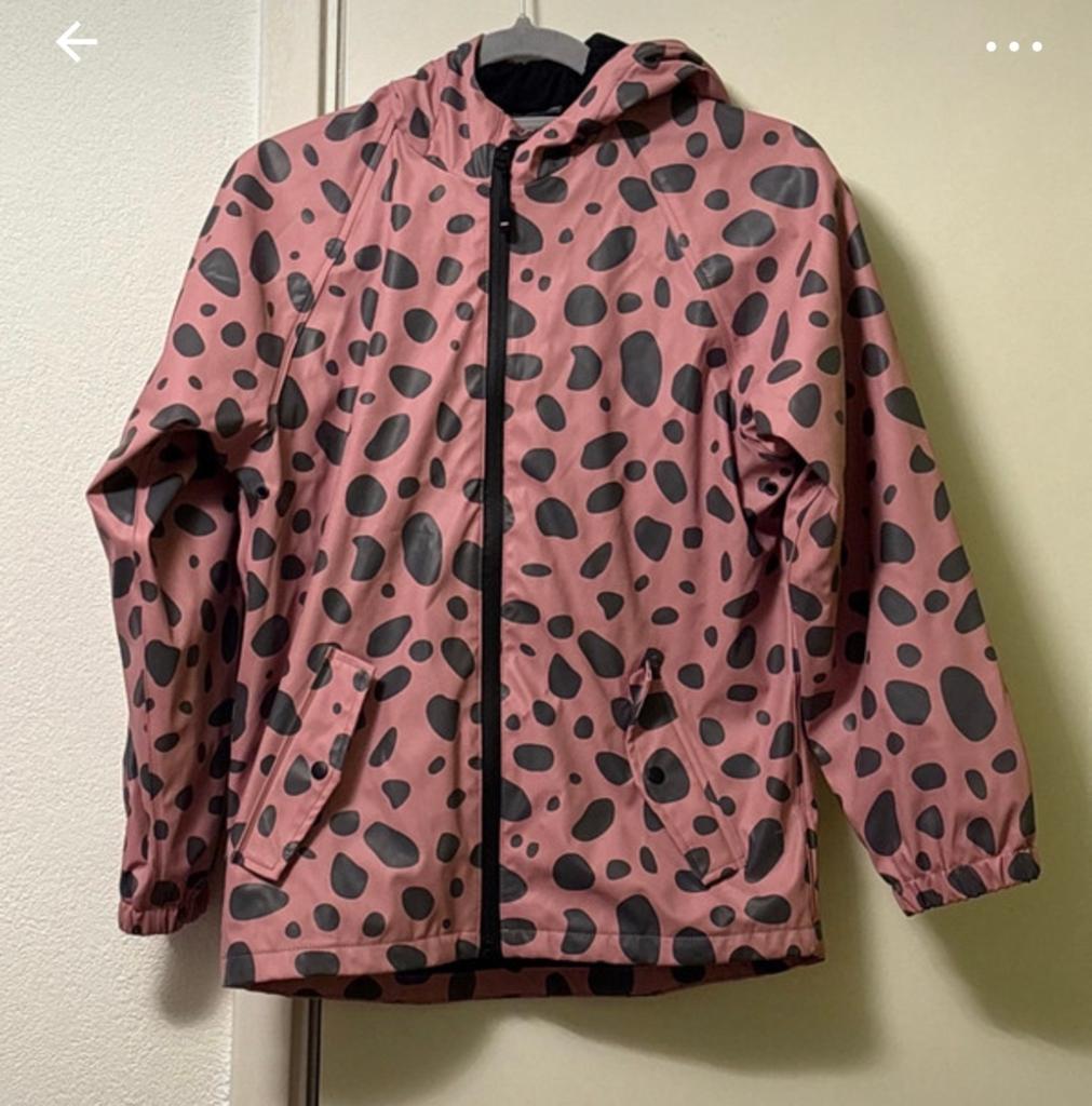 Mountainpeak regenjas roze met stippen maat 164, Kinderen en Baby's, Kinderkleding | Maat 164, Ophalen of Verzenden, Gebruikt